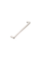 Furnipart - Mango - greb i zink inox look CC192mm L204mm B12mm H35mm